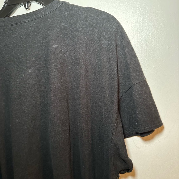 Madewell black henley short sleeve top size XXL - Picture 6 of 9